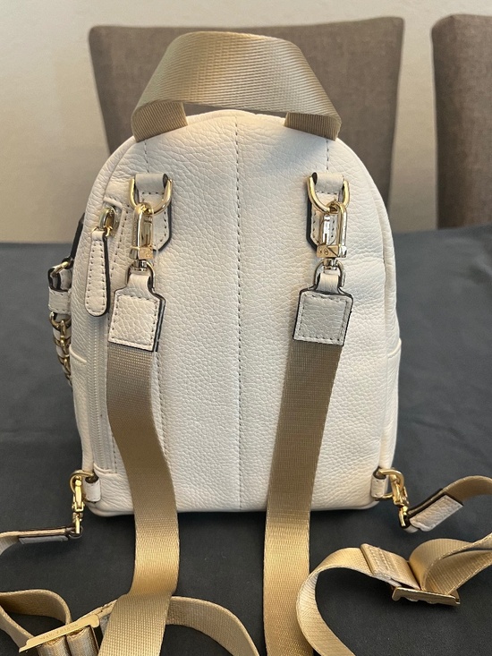 Michael Kors White Mini Convertible Backpack main image 13